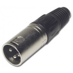 FICHE XLR MALE 3P