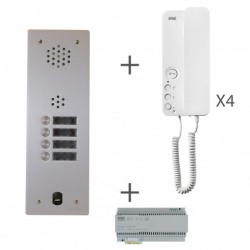 KIT AUDIO 4 BOUTONS