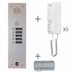 KIT AUDIO 5 BOUTONS