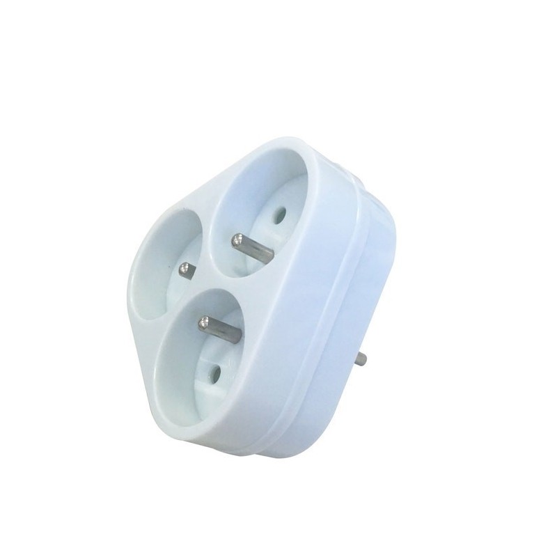 TRIPLITE TRIANGULAIRE 3x 2POLES+TERRE 16A