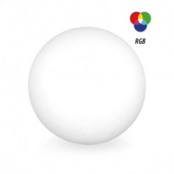 BOULE RGB SOLAIRE ET BATTERIE