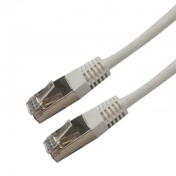 CORDON RJ45 CAT6 FTP BLANC 15m