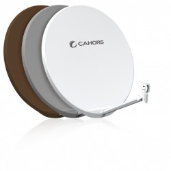 PARABOLE FIBRE SMC100 GRISE