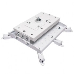 SUPPORT VIDEOPROJECTEUR ORIENTABLE BLANC POIDS MAX 113Kg