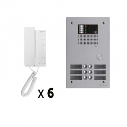 KIT INTERPHONE AUDIO BUS G2P 6BP 2 RANGEES
