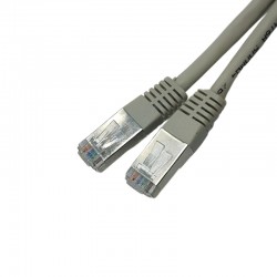 CORDON RJ45 CAT6a FTP GRIS 15m