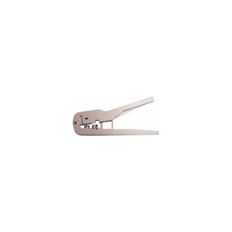PINCE A SERTIR RJ10/RJ11/RJ12  DENUDEUR