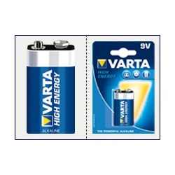 PILE VARTA 9V 6LR61 HIGH ENERGY