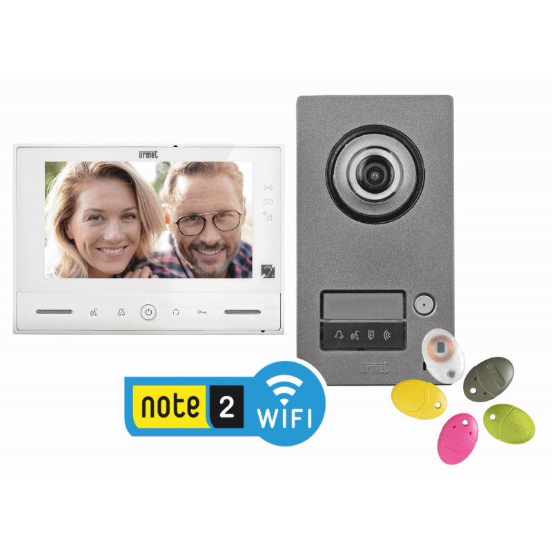 KIT VIDEO VILLA NOTE 2 MAIN LIBRE ECRAN 7" WIFI