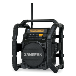 RADIO DE CHANTIER 6W FM/DAB+ BLUETOOTH IP65 (PREVOIR 6 ACCU AA)