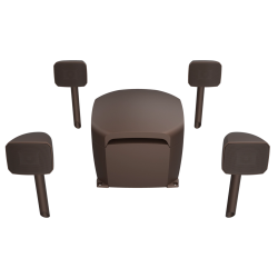 SYSTEME D'ENCEINE POUR JARDIN 4.1