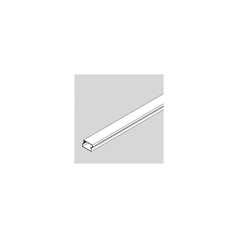 MINI MOULURE PVC 10x30 BLANC (au mètre)