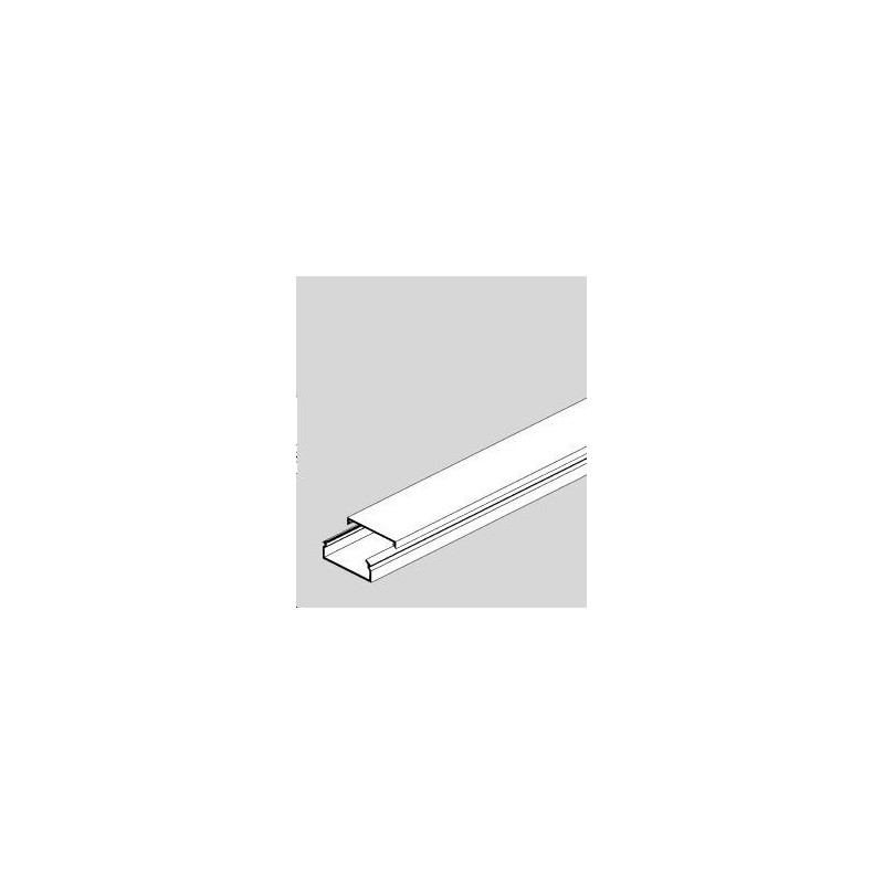 GOULOTTE PVC 15x50 BLANC (au mètre)